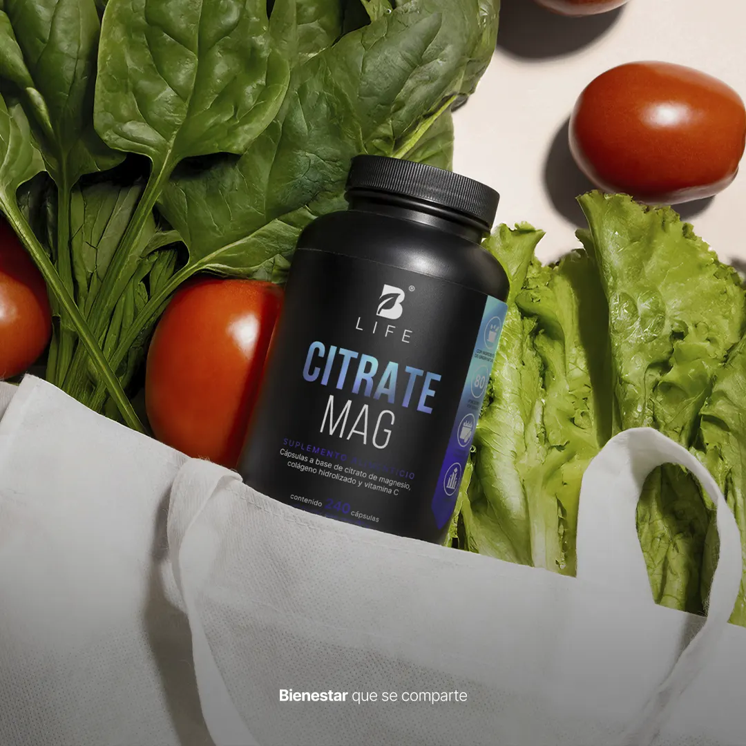 Citrate Mag | Citrato de Magnesio | Nueva Fórmula Potenciada 240 Caps | 800 mg